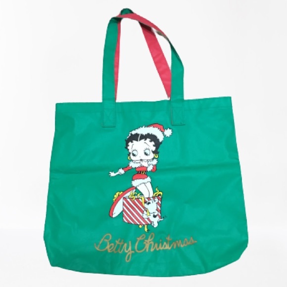 Vintage Betty Boop tote bag, Betty Christmas - Picture 1 of 5